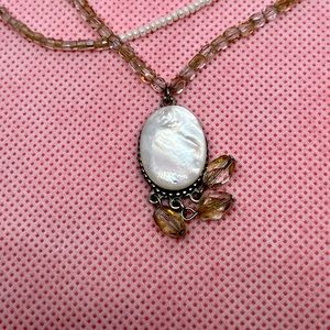 Homemade vintage necklace